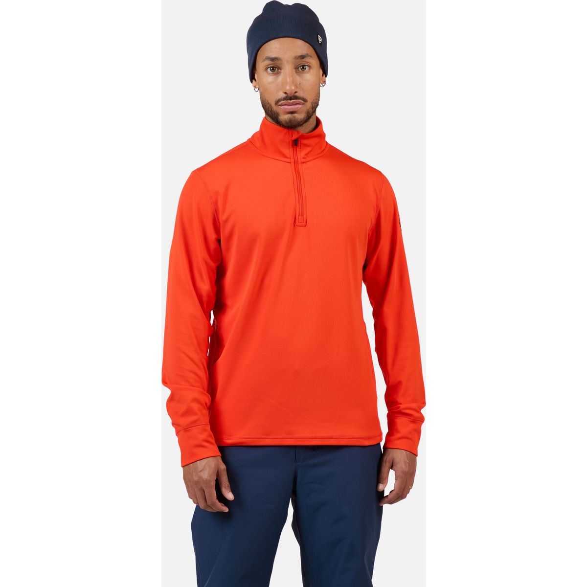 Rossignol Mid Layer Stretch Half Zip golden gate (41P) L RLOML15 41P00L