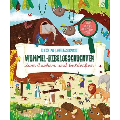 Wimmel-Bibelgeschichten zum Suchen und Entdecken, Taschenbuch von Rebecca Law, Brunnen Verlag GmbH, 978-3-7655-4612-9