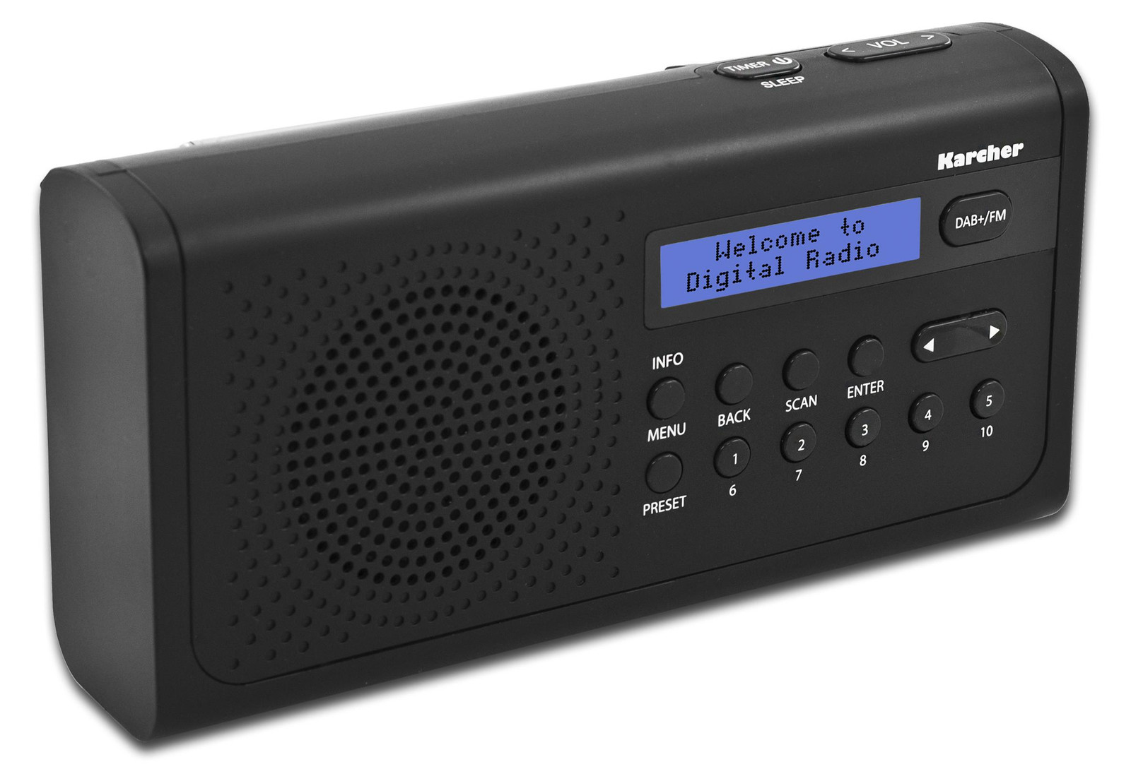 Kärcher Digitale DAB+ Radio 2405