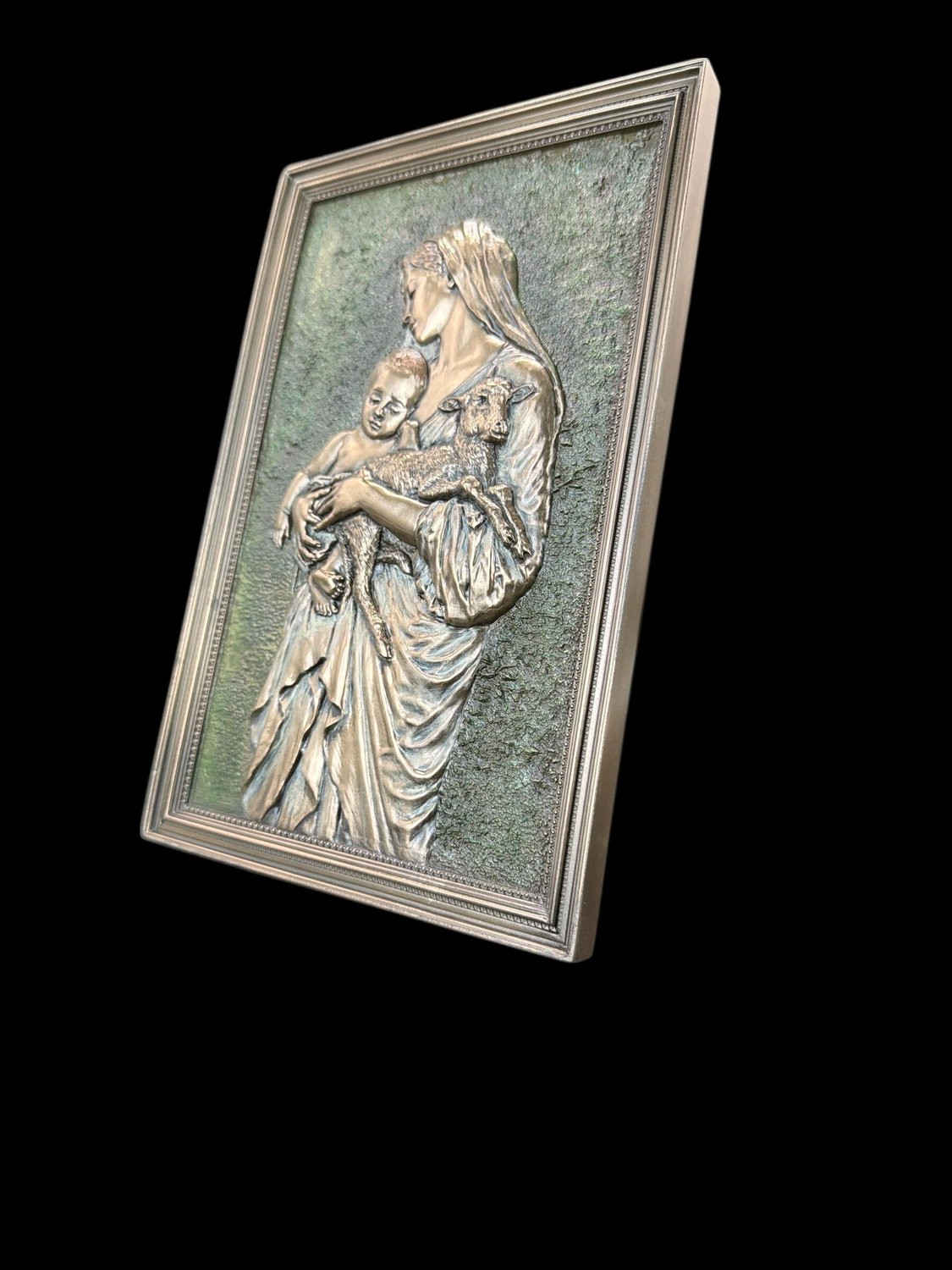 Veronese Beeld Heilige Maagd Maria Onschuld WU78401A42 - Luxe Tafeldecoratie