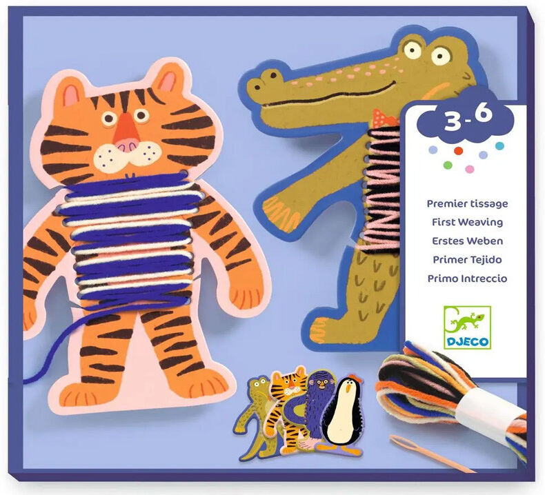 Coffret Premier tissage : Les pulls des animaux - Djeco