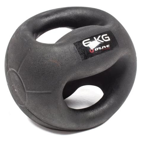 Olive O"Live Medizinball DUAL GRIP, 6 kg (6 kg) (BA09203.01)