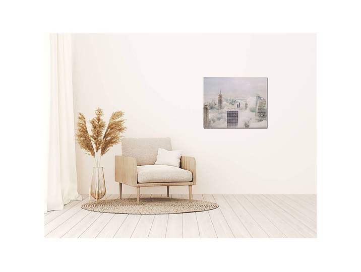 Tableau déco New York City Alu-Dibond Multicolore 50 x 40cm