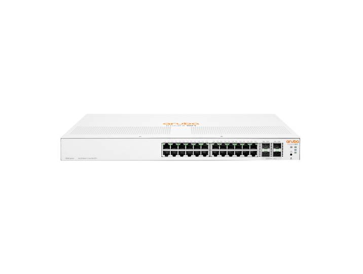 HPE Aruba Networking Aruba Instant On 1930 24G Class4 PoE 4SFP/SFP+ 195W, Géré, L2+, Gigabit Ethernet (10/100/1000), Connexion Ethernet, supportant l'