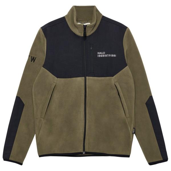 Halo - Halo Blocked Zip - Fleecejacke Gr XL oliv