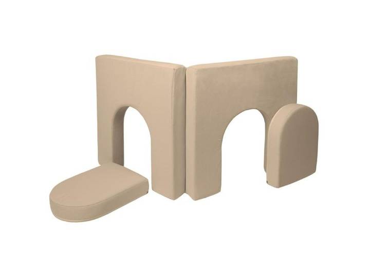 Module complémentaire pour canapé modulable en mousse  cappuccino
