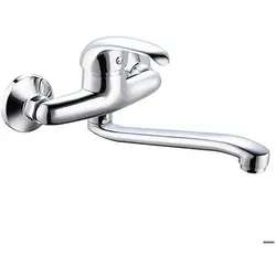 Rousseau, Duscharmatur + Badewannenarmatur, Mischbatterie Mambo Messing