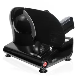SILVA AS 520 schwarz Metall-Allesschneider, 150 W, 19 cm Universal-Messer, schwarz