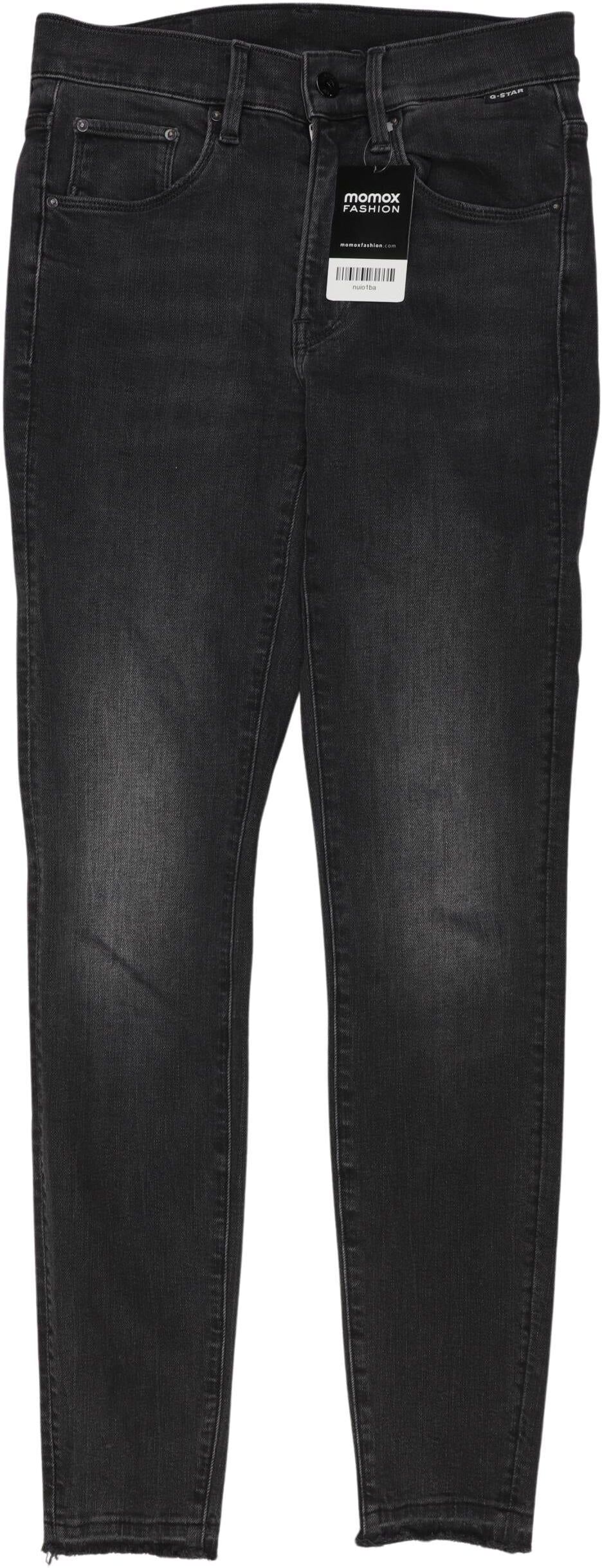 G Star RAW Damen Jeans, Grau, Gr. W25, Baumwolle / Hanf / Elasthan / Synthetik - Second Hand