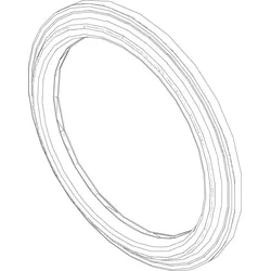 BOSCH Ersatzteil TTNR: 8738206085 Blende