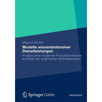 Modelle wissensintensiver Dienstleistungen, Taschenbuch von Magnus Richter, Betriebswirtschaftlicher Verlag Gabler, 978-3-8349-3658-5