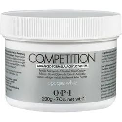 OPI, Nagelstyling + Kunstnägel, Competition Acrylic Nail Powder Opaque White 200g (Kunstnägel, Deckendweiss, Opaque White, undurchsichtiges Weiss)