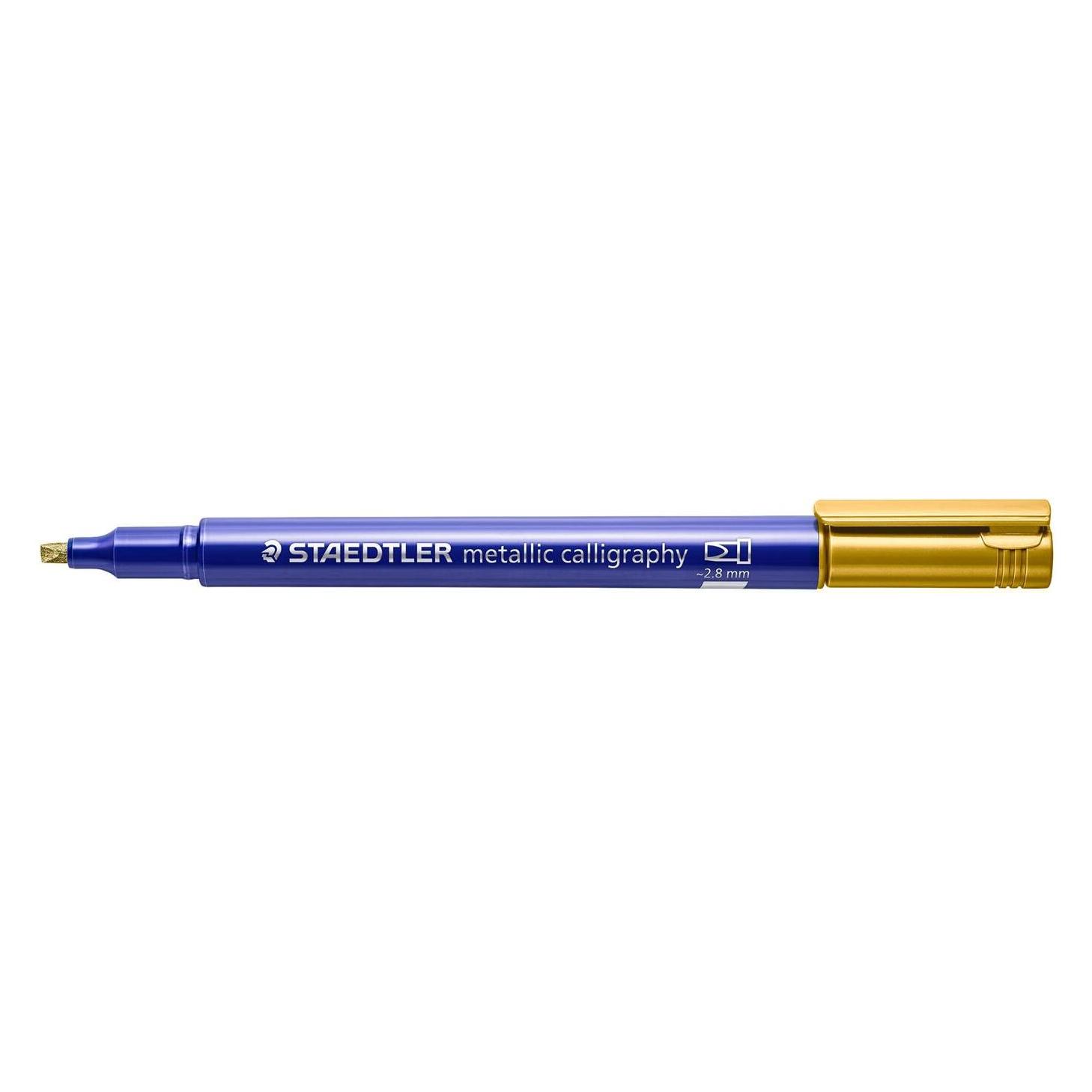 Staedtler Permanent-Marker metallic calligraphy, gold (1x) (8325-11)