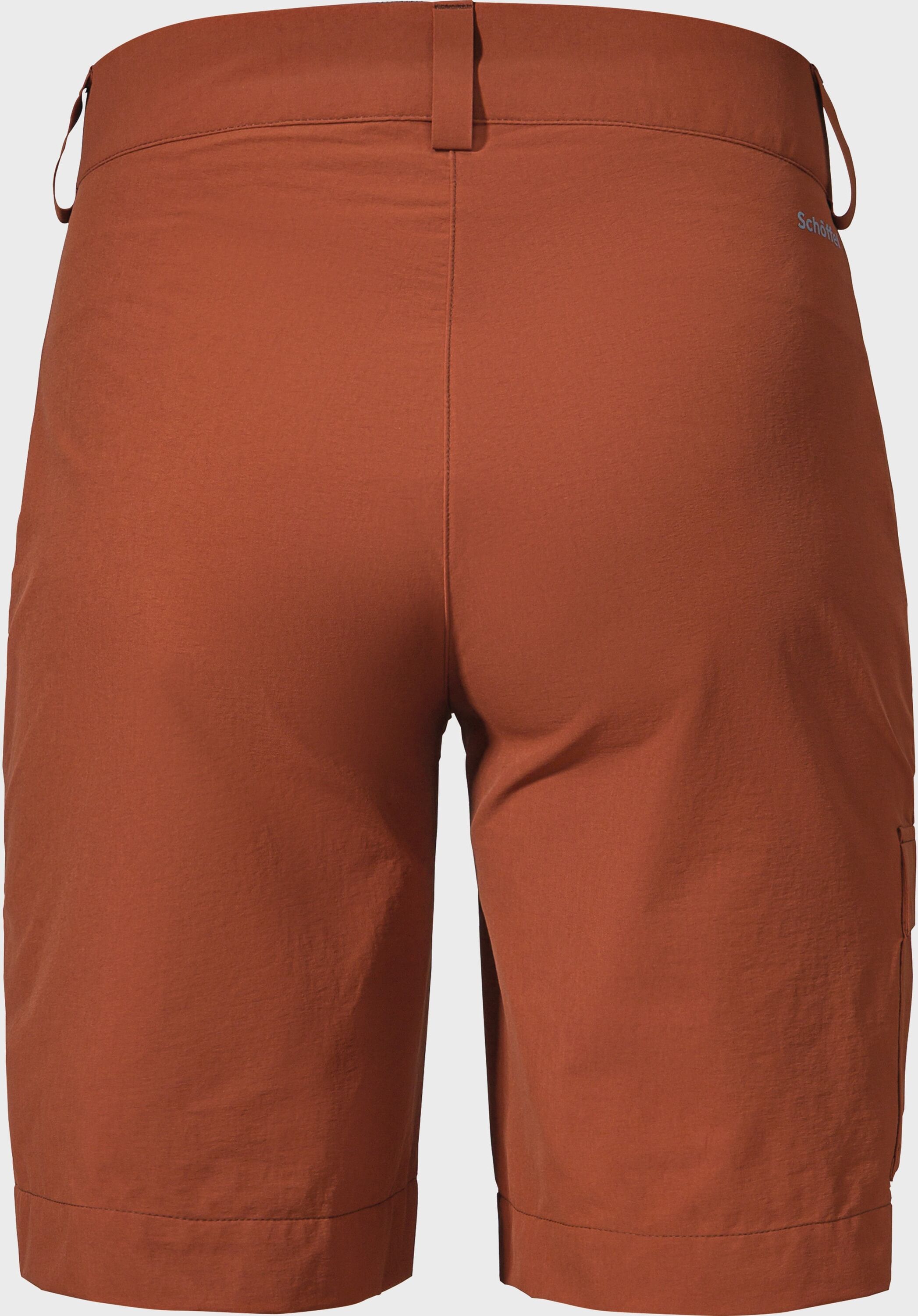 Shorts SCHÖFFEL "Shorts Kitzstein L", Damen, Gr. 36, Normalgrössen, rot (2950, rot), Oberstoff: 95% Nylon 5% Elasthan, Hosen Shorts 2950, rot 36, Normalgrössen