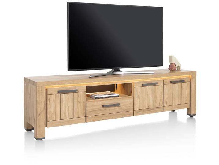 Henders & Hazel Delmonte Lowboard mit LED HPL natur