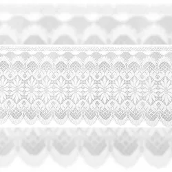 Arsvita Bistrogardine mit Stangendurchzug "Jacquard" 160x45 cm - Ida