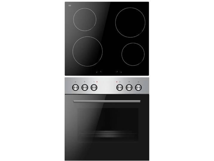 Amica Induktions Herd-Set EHI 935 331 E, Steam Clean, Komfort pur: beste Sicht, leicht reinigen, sicher kochen