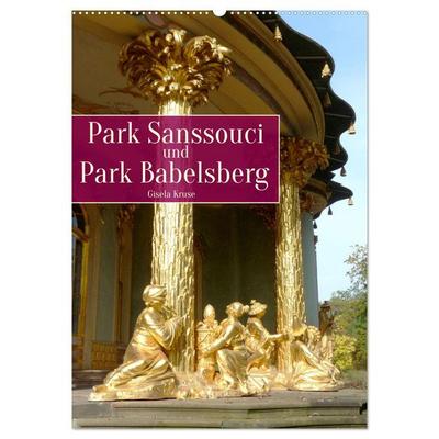 Park Sanssouci und Park Babelsberg (Wandkalender 2026 DIN A2 hoch), CALVENDO Monatskalender