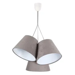 HÄNGELEUCHTE Grau 26/19 cm