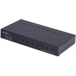StarTech 8-Port Displayport Kvm Switch, KVM Switch, Schwarz