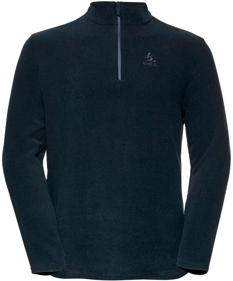 Odlo  - Roy Mid Layer 1/2 Zip Dark Sapphire Black Stripe - L - Polaire