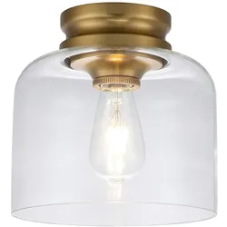 Elstead Lighting Hounslow Deckenleuchte E27 Messing