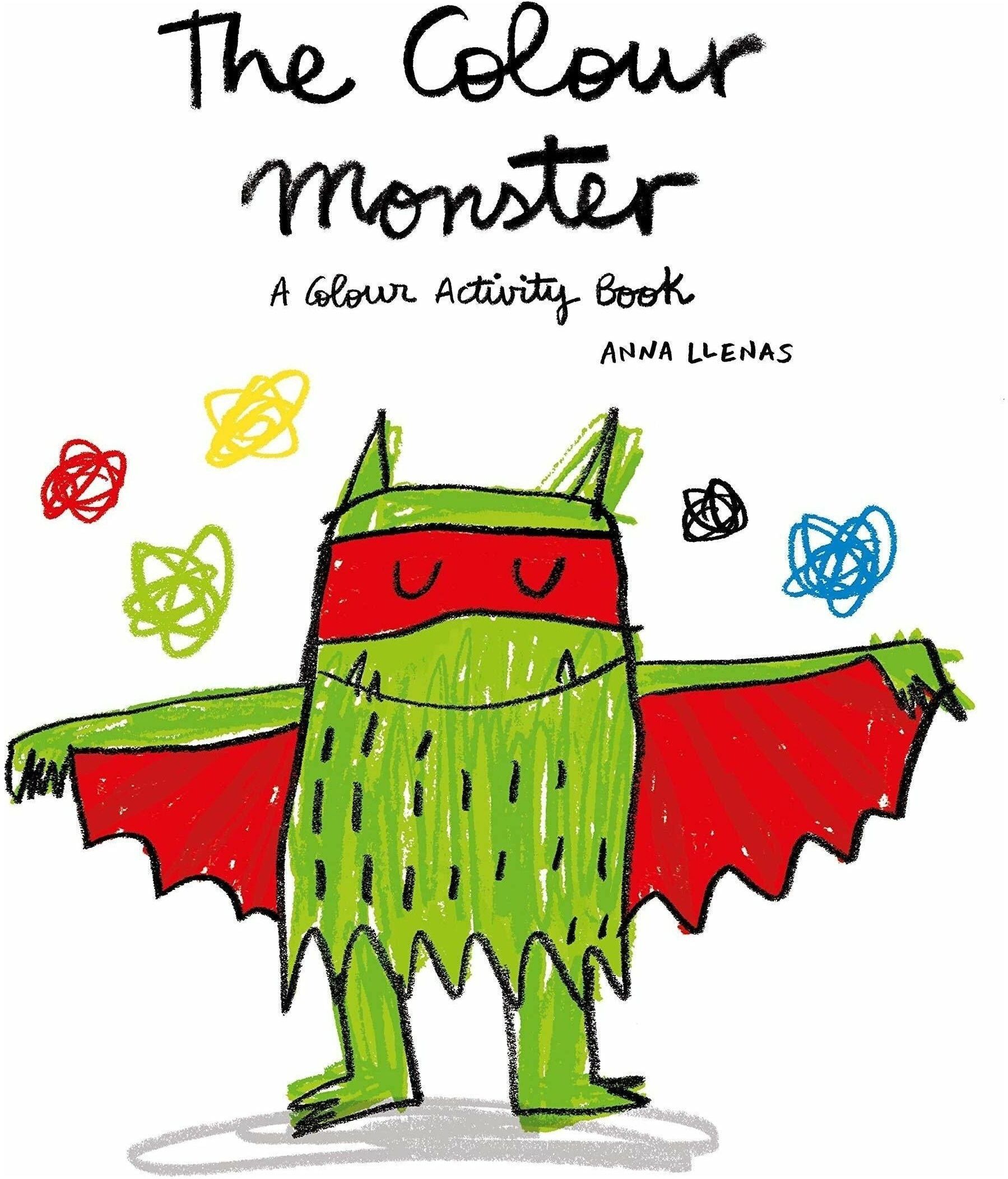 Templar Publishing Anna Llenas Collection 3 Books Set (The Colour Monster, The Colour Monster: A Colour Activity Book, The Colour Monster Goes to School)