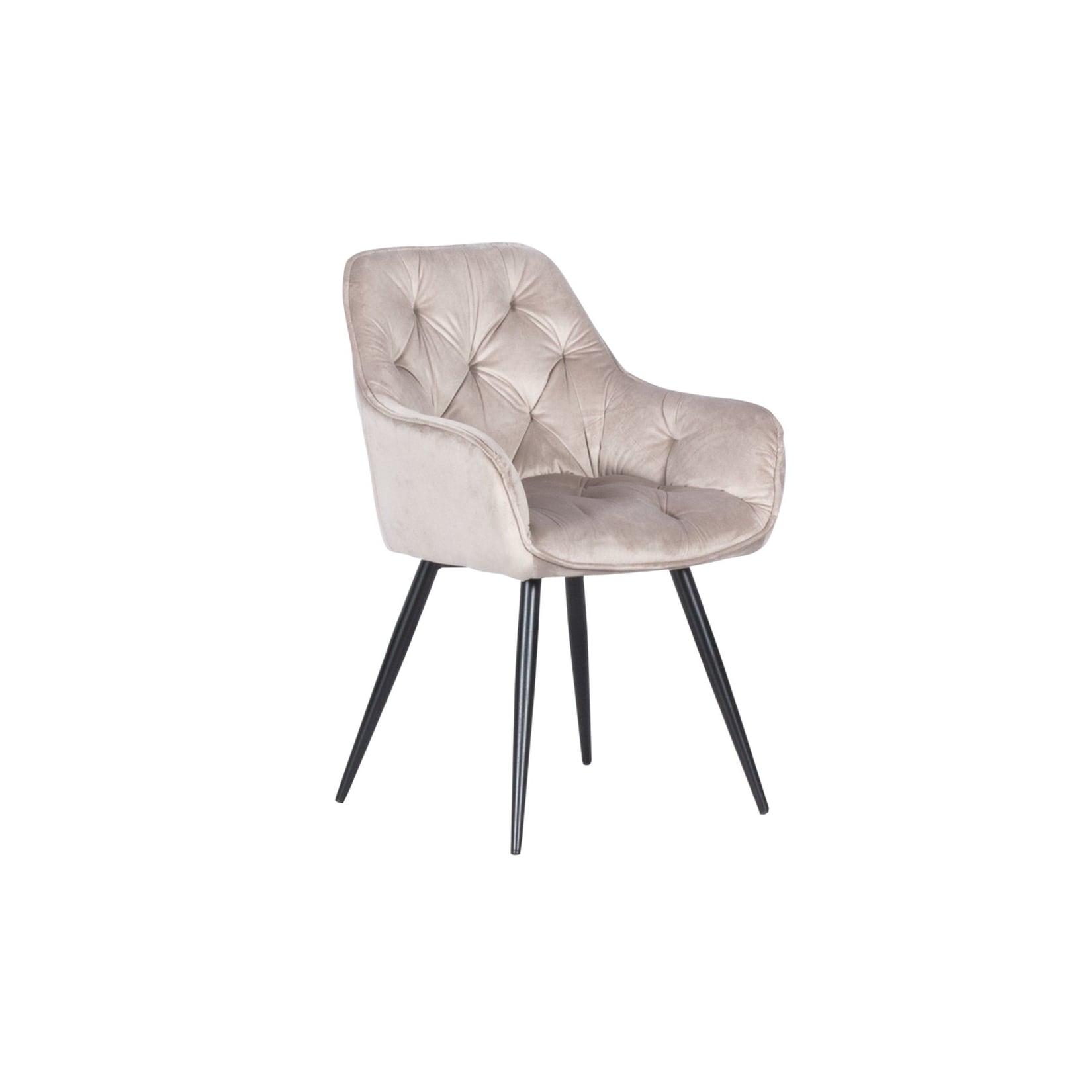 2er-Set Carmen LATINA Esszimmerstuhl – Latte