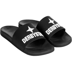 DERBYSTAR Derbylette Badelatschen schwarz/weiss 41