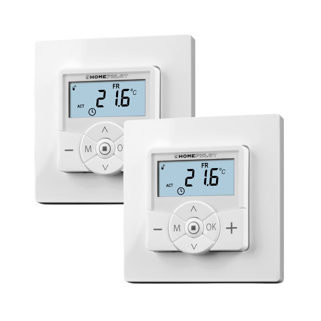 Homepilot Thermostat premium . smartes Raumthermostat . 2er Pack