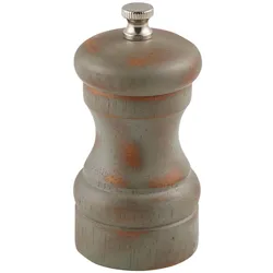 Salz-/Pfeffermühle, Holz - Antik-Finish (10cm) - Antik-Finish