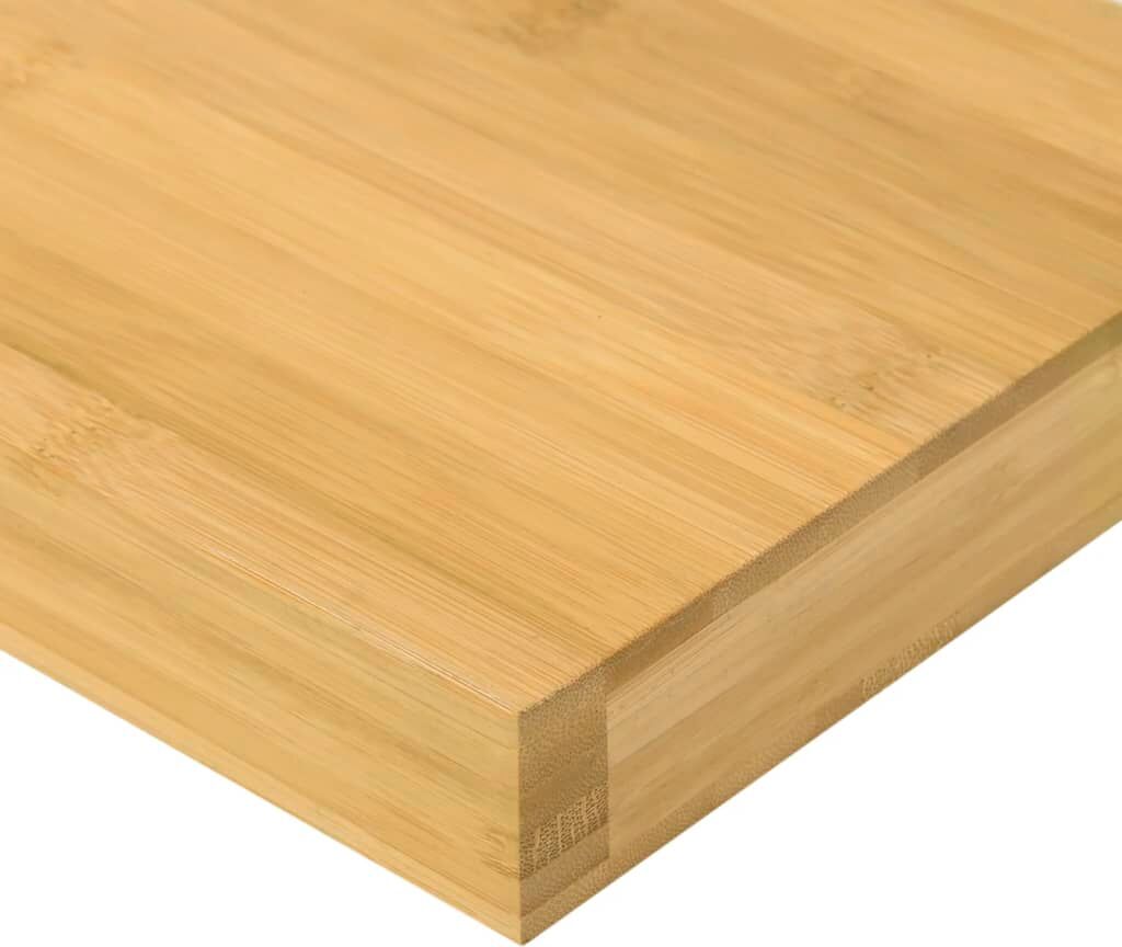 vidaXL Étagère murale 100x20x4 cm bambou