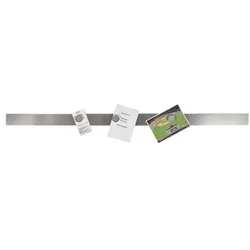 EICHNER 10er-Pack Magnetleisten 100 cm edelstahlfarben silber