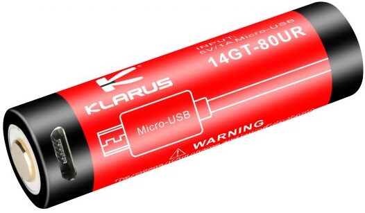 Klarus 14GT-80UR Laddningsbart batteri