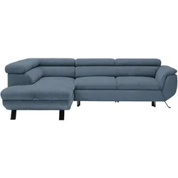 Ecksofa Raven Royalblau
