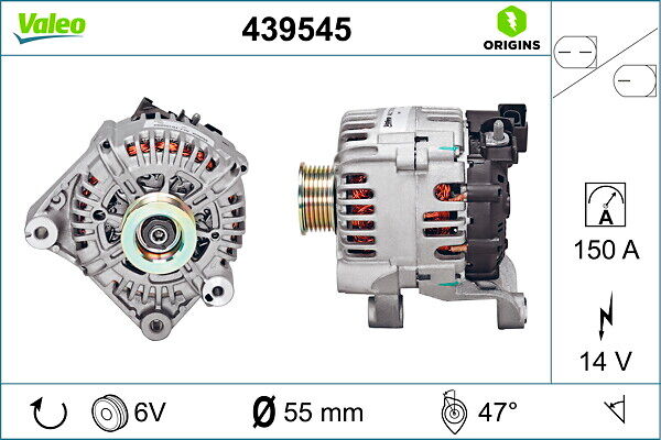 Valeo Generator New Original Part 439545 Für Alpina Bmw