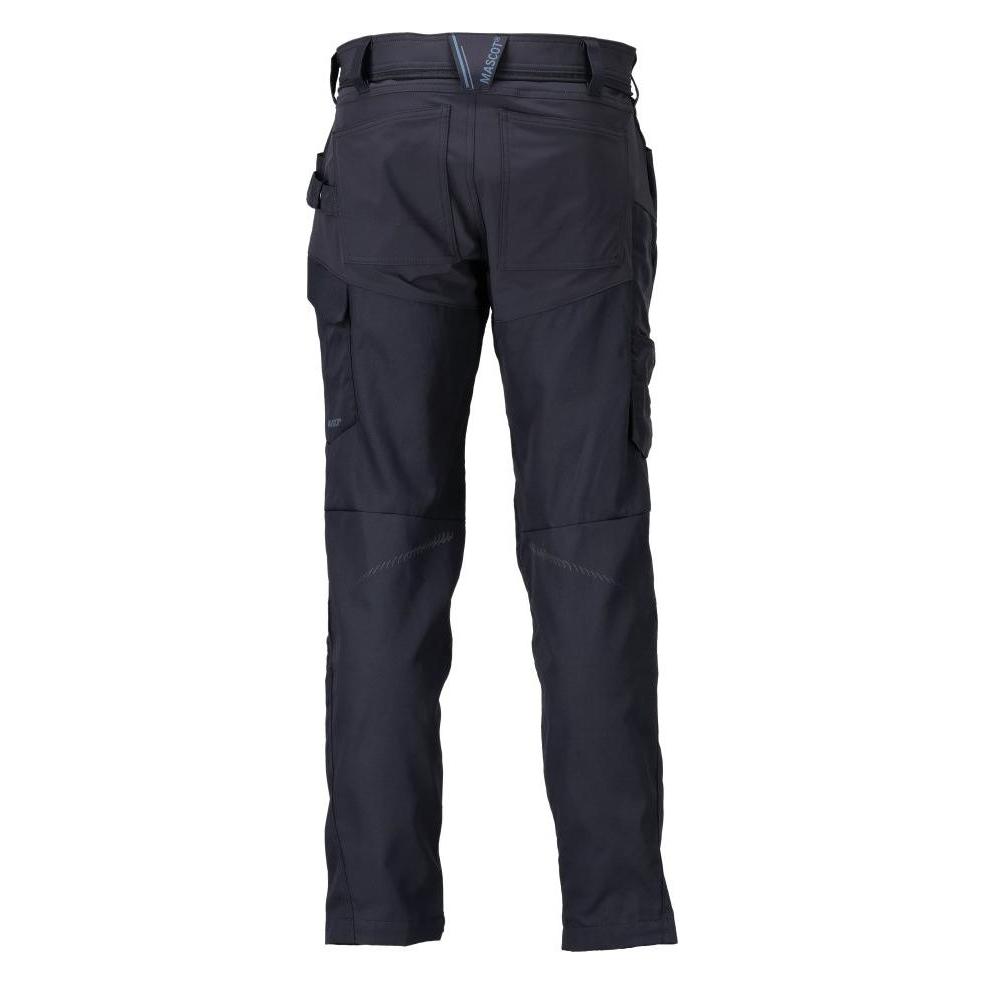 Mascot Hose mit Knietaschen schwarzblau, Gr.82C43 (46) (229309)