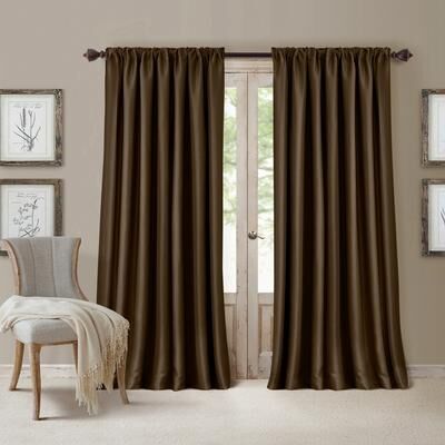 Threadmade All Seasons Blackout Window Curtain (Single Panel)