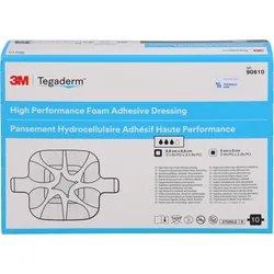 Tegaderm Foam Adhesive Fk 8.8x8.8cm 10 ST