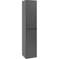 Villeroy & Boch Hochschrank Skyla C80101 350x1700x349mm 2 Türen A:re Graphite C80101VR