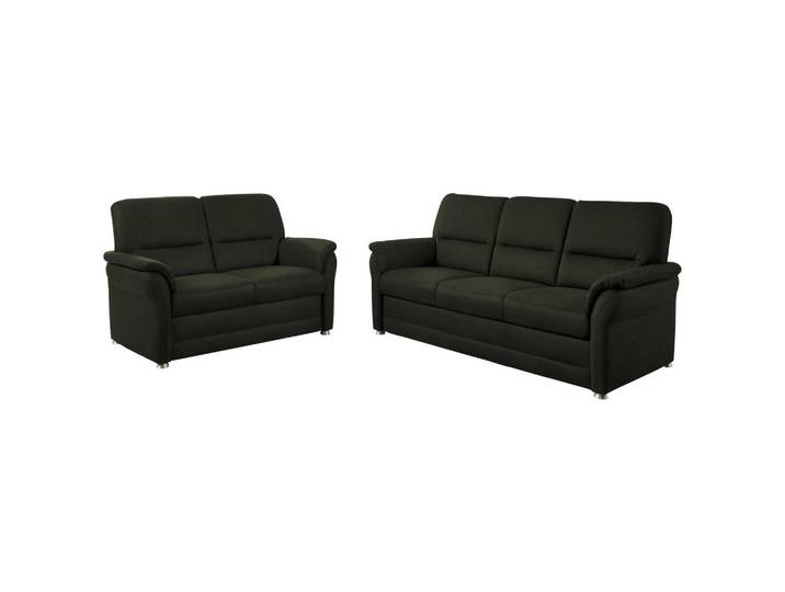 Beldomo Comfort Sitzgarnitur, Waldgrün, Metall, 2-teilig, 192x96x89 cm, Goldenes M, Hocker erhältlich, Sitzqualitäten, Stoffauswahl, Fußauswahl, Bettkasten Typenauswahl, Wohnzimmer, Sofas & Couches, Sitzgarnituren