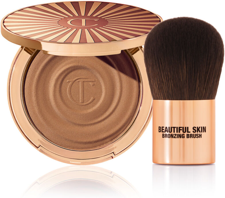 Beautiful Skin Sun-kissed Glow Bronzer Kit - Face Kit Charlotte Tilbury 1500 Beautiful Skin Sun-kissed Glow Bronzer Kit Size: