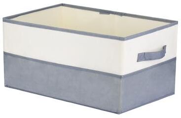 Unique Fabric Storage Cube with Handles, 1 Pack for Shelves