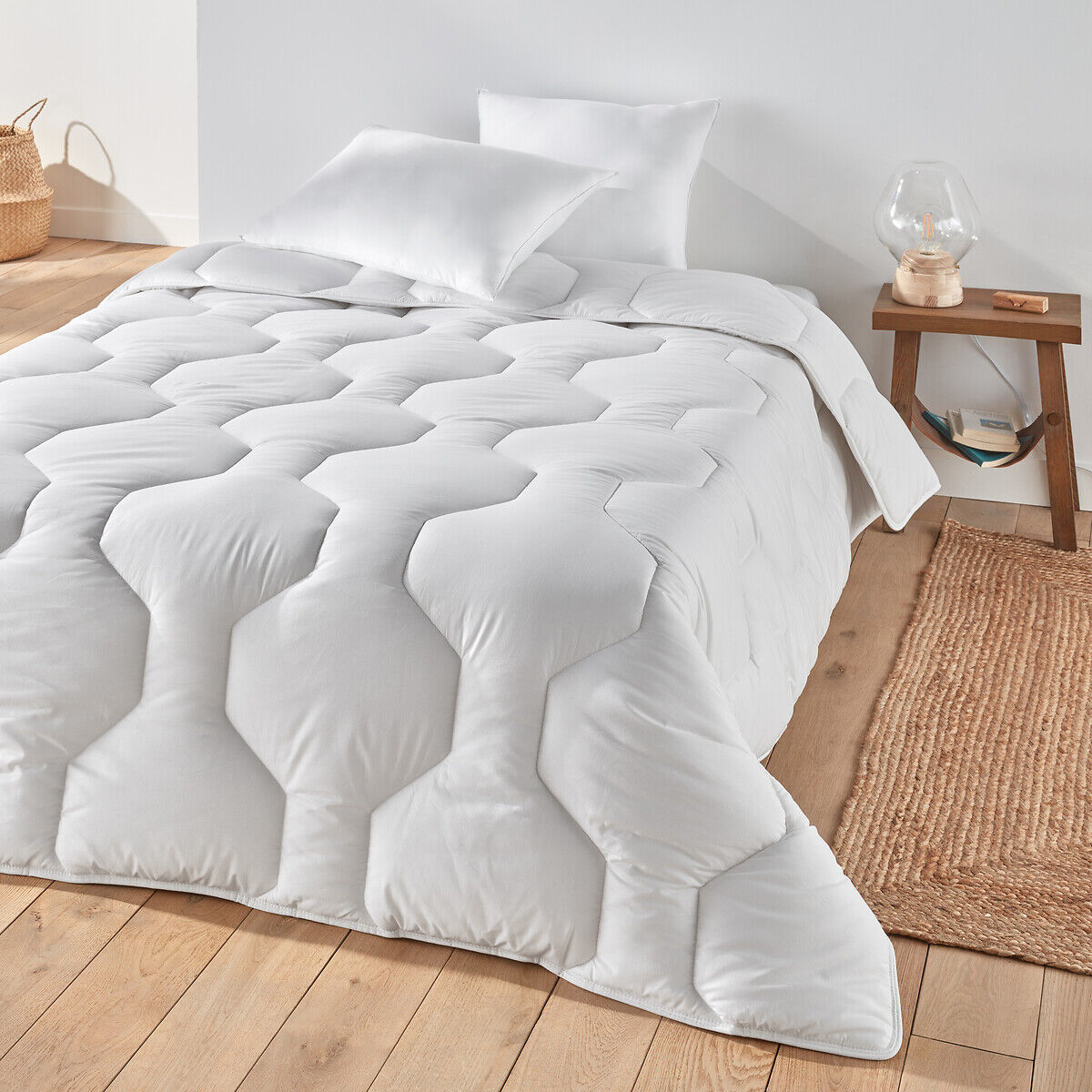 LA REDOUTE INTERIEURS Couette tempérée 100% coton