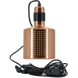 Venso EcoSolutions VEGA E27 Lampenschirm Kupfer, Lampenschirm Metall, Venso Pflanzenlampe, E27 Pflanzenlampe, Lampenschirm E27, Tageslichtlampe für Pflanzen, Pflanzenlicht, LED Zimmerpflanze