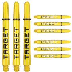 Target Pro Grip TAG Shafts (9er Pack) - Gelb