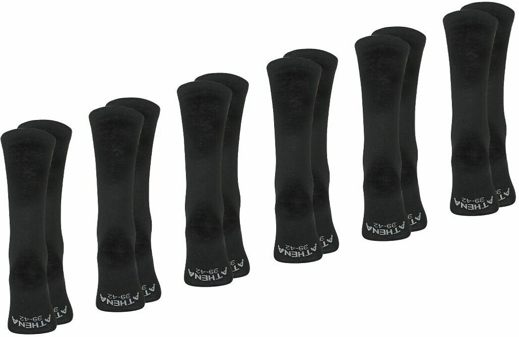 ATHENA Lot de 6 paires de chaussettes hautes