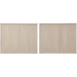 Tchibo - 2 Verdunkelungs-Halbgardinenschals - taupe
