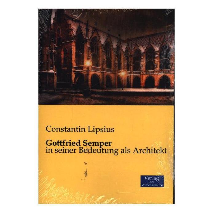 Verlag der Wissenschaften Gottfried Semper (Deutsch, Constantin Lipsius) (55570755)