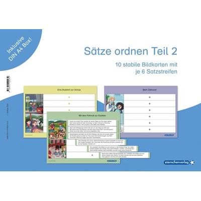 Sätze ordnen Teil 2, Gebundene Ausgabe von Sternchenverlag GmbH, Sternchenverlag, 978-3-910429-23-9